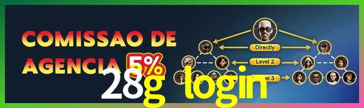 Aplicativo móvel 28g login para iOS e Android
